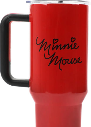 Disney Classic Minnie Mouse 40 Oz Stainless Steel Tumbler