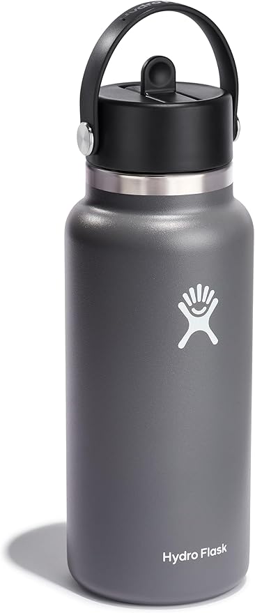 Hydro Flask 32 Oz Wide Flex Straw Cap Stone