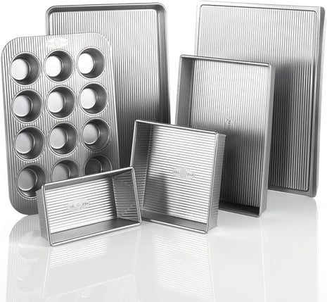 USA Pan 6 Piece Nonstick Bakeware Set