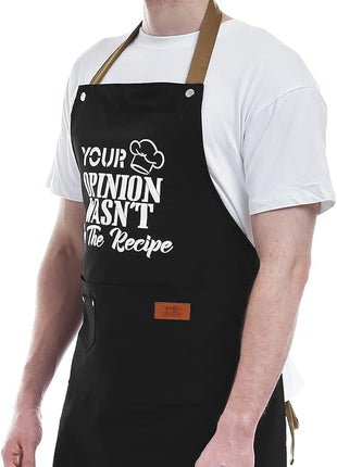 REHAVE Gifts For Men, Women, Father's Day Gifts, Gifts for Dad, Husband, Boyfriend, Brother, Mom, Wife, Girlfriend, Unique Birthday Gifts, Humor Apron for friends,Bff, Kitchen Chef Aprons Baking Gifts