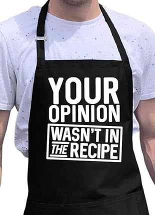 ApronMen - Funny Apron For Men - BBQ Gifts for Men & Unique Gifts for Fathers - Mens Aprons for Grilling