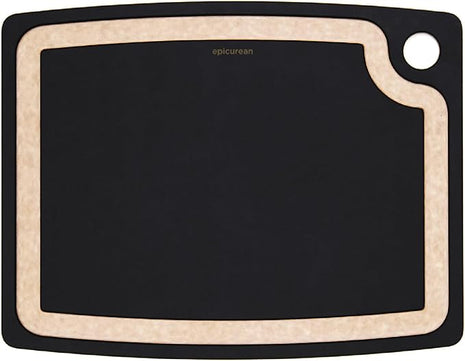 Epicurean Gourmet Series Cutting Board with Juice Groove 14.5-Inch by 11.25-Inch, Slate/Natural