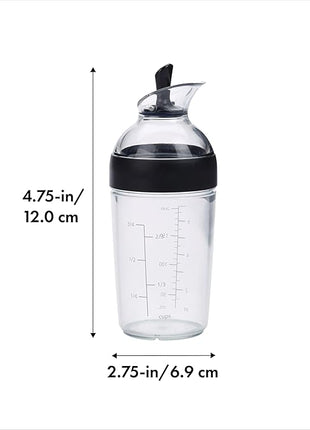 OXO Good Grips Little Salad Dressing Shaker - Black, Small