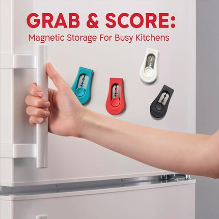 KneadAce Upgraded Magnetic Bread Lame, Professional Dough Scoring Tool with Extractable Blade, Sourdough Bread Tool for Baking, Includes Scoring Pattern Booklet & 5 Replaceable Razor Blades