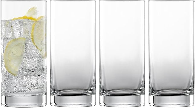 ZWIESEL GLAS Paris Iceberg Long Drink Glass 16.5 Ounce (Set of 6), Drinking Glasses for Long Drinks, Dishwasher-Safe Tritan Crystal Glasses, Made in Germany