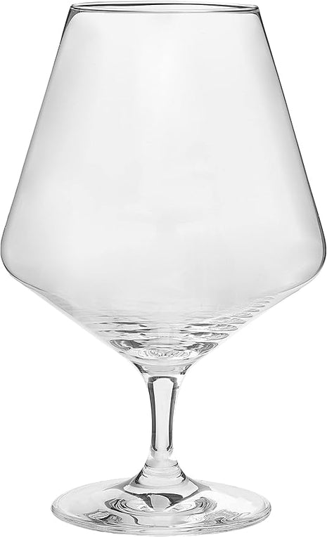 ZWIESEL GLAS Pure Cognac Glass (Set of 6), Dishwasher-Safe Tritan Crystal Glasses, Made in Germany (21 Ounce)