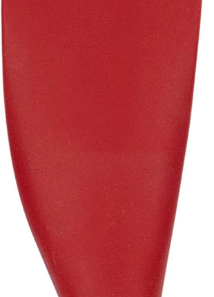 Tovolo Silicone Spatula with Wooden Handle Set of 5 Piece Silicone Kitchen Utensil Set Spoonula Jar Scraper Mini Spatula and Spoonula for Cooking Baking Mixing Folding Cayenne Red