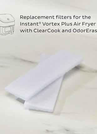 Instant Pot Vortex Plus 6QT Air Fryer with Odor Erase Technology,6-in-1 Functions that Crisps,Roasts, Broils,Dehydrates, Bakes & Reheats, 100+In-App Recipes, from the Makers of Instant Pot,1700W,Black