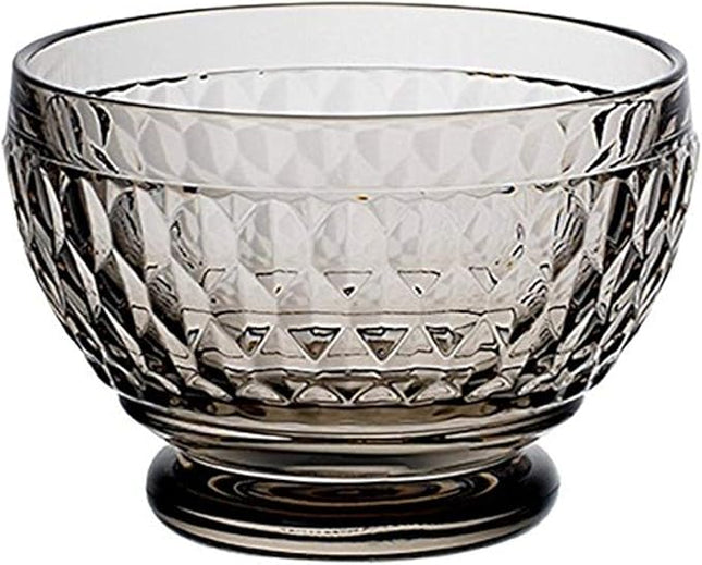 Villeroy & Boch Boston Glass Bowl Set of 4, Smoke