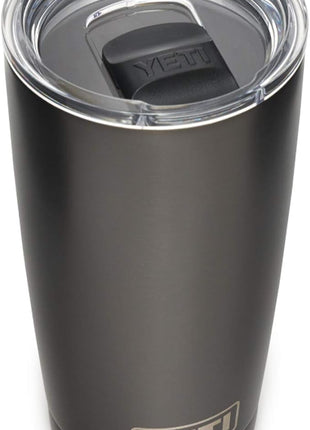YETI Rambler 20 oz Tumbler Retired Color, Stainless Steel, Vacuum Insulated with MagSlider Lid, Graphite