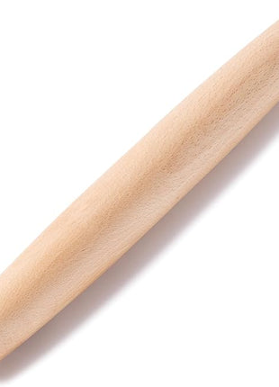 AISOSO French Rolling Pin, 15.75 Inches Wood Rolling Pins for Baking, Extra Long Classic Wooden Dough Roller for Fondant Pizza Pie Crust Cookie Pastry, Kitchen Baking Essentials, Light Yellow