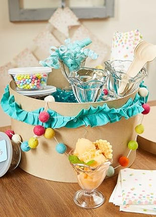 Anchor Hocking 4.5-Ounce Footed Glass Sherbet Bowls, Set of 12 -