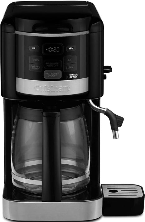 Cuisinart CHW-16 12-Cup Programmable Coffeemaker & Hot Water System New Black
