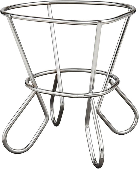 HIC Kitchen Roasting Wire Spiral Ham Roasting Rack, Chrome-Plated Steel, For Baking And Carving Ham Up To 10-Pounds