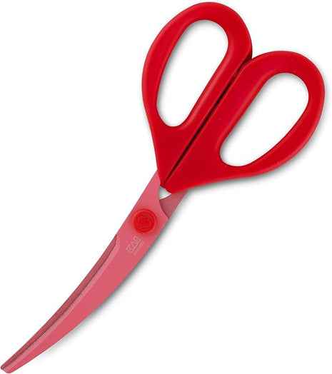 Kai Corporation DH2501 Kitchen Scissors, Chef Gem Curved Kitchen Tool