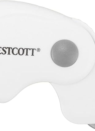 Westcott Titanium-Bonded Minis for Crafts and Sewing, Including Scissors for Fabric and Paper and Rotary Cutter, 2-Piece Set