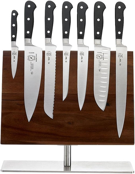 Mercer Culinary 8-Piece Renaissance Board 7 Magnetic Knife Set, 14 1/8 x 10 1/4, Stainless Steel