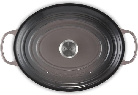 Le Creuset Enameled Cast Iron Signature Oval Dutch Oven, 8 qt., Oyster