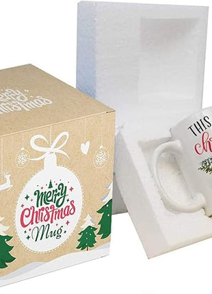 BLUE RIBBON Christmas Gifts, This is My Christmas Movies Watching Mug, in Decorative Box