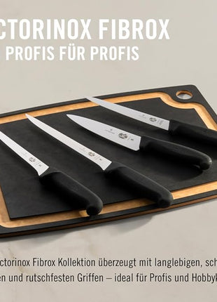 Victorinox Fibrox 8-Inch Curved Breaking Knife, Black
