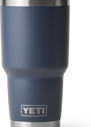 YETI Rambler 30 oz Stainless Steel Vacuum Insulated Tumbler w/MagSlider Lid, Navy