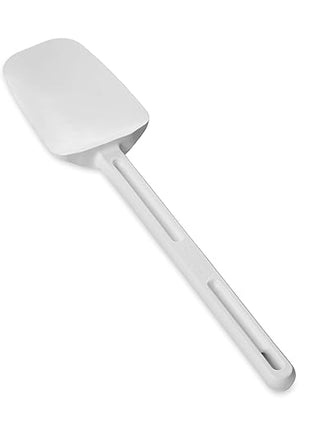 Rubbermaid Commercial Products Cold Temperature Spoon Spatula, 13.5 Inch, Clean-Rest Design , White