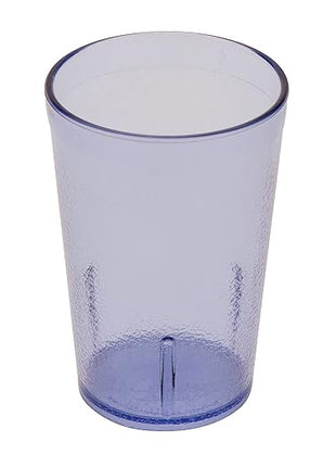 G.E.T. 6608-1-BL-EC Heavy-Duty Plastic Restaurant Tumblers, 8 Ounce, Blue (Set of 4)