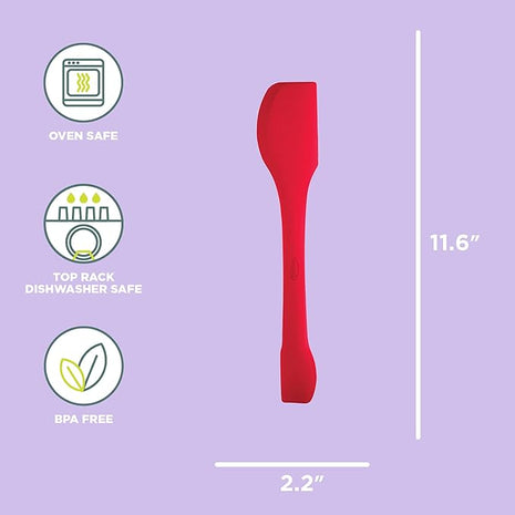 Chef'n Switchit Silicone Spatula (Cherry)