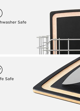 Epicurean Gourmet Series Cutting Board with Juice Groove 14.5-Inch by 11.25-Inch, Slate/Natural