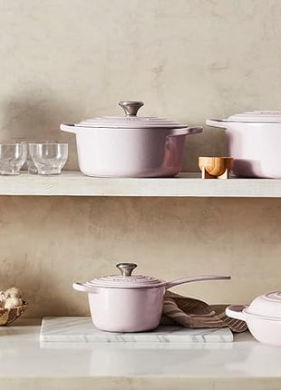 Le Creuset Enameled Cast Iron Signature Oval Dutch Oven, 6.75 qt., Shallot