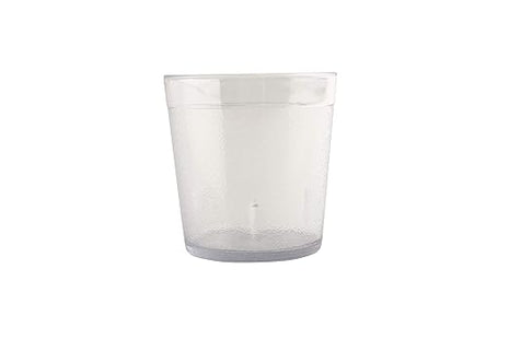 G.E.T. 6610-1-6-CL Heavy-Duty Plastic Restaurant Tumblers, 10 Ounce, Clear (Set of 12)