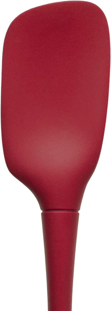Tovolo Flex-Core All Silicone Spoonula, Tapered Edge, Ergonomic Handle, Heat Resistant