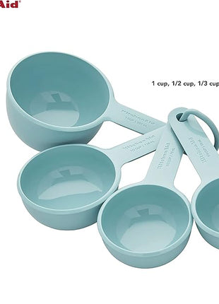 KitchenAid Measuring Cups, Set Of 4, Aqua Sky