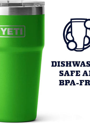 YETI Rambler Stackable Pint, Vacuum Insulated, Stainless Steel with MagSlider Lid