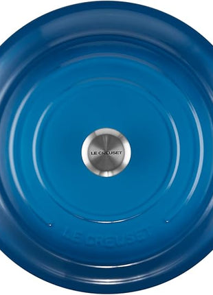 Le Creuset Enameled Cast Iron Signature Round Dutch Oven, 13.25 qt., Marseille