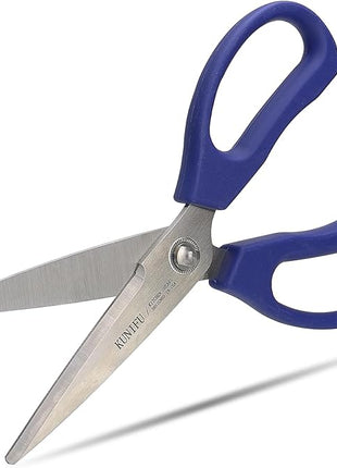 KUNIFU Kitchen Scissors, All Purpose Kitchen Shears, Heavy Duty Come Apart Scissors Gadgets Utensils - Blue