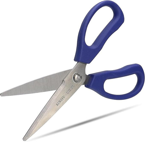 KUNIFU Kitchen Scissors, All Purpose Kitchen Shears, Heavy Duty Come Apart Scissors Gadgets Utensils - Blue
