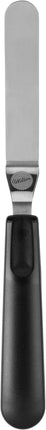 Wilton 9 Inch Frosting Spatula with A Stainless Steel Angled Spatula And Ergonomic Handle, Black Baking Spatula