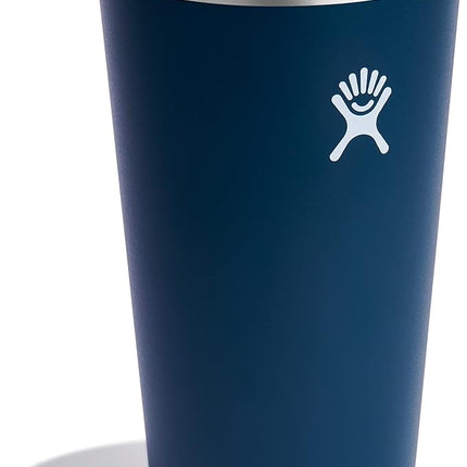 Hydro Flask All Around Tumbler Press-in Lid, Insulated Travel Mug, Stainless Steel Coffee Cup 28 Oz Indigo Blue