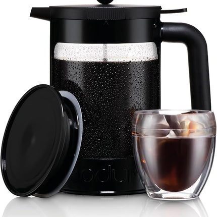 Bodum 51oz Cold Brew Coffee Maker, Black - Made in Portugal