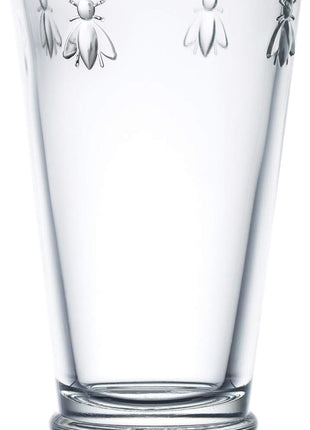 La Rochere Napoleon Bee Double Old Fashioned Tumbler Set of 6 – La Rochere Bee Glassware Sets – Fancy Glassware Drinking Glasses (15 oz)
