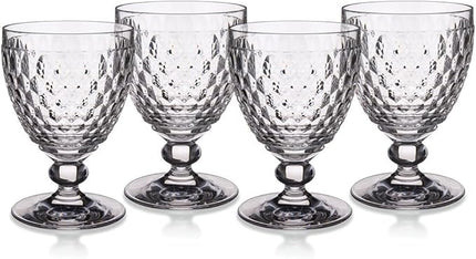 Villeroy & Boch Boston Clear Crystal Clarets, Set of 4