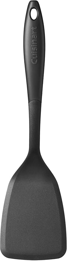 Cuisinart CTG-01-ST Curve Handle Nylon, Solid Turner , Black, 15.75"