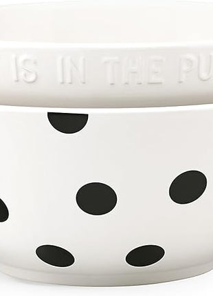 Kate Spade New York Deco Dot 2-Piece Mixing Bowl Set, 8.75 LB, Multi