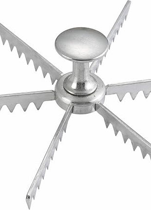 Winco Winware Aluminum 6-Cut Pie and Cake Marker