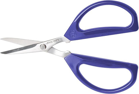 Joyce Chen Original Unlimited Kitchen Scissors All Purpose Kitchen Shears With Comfortable Handles, Blue 2.0