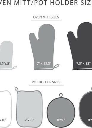 KitchenAid Ribbed Soft Silicone Pot Holder 2-Pack Set, Dried Rose, 7"x9"