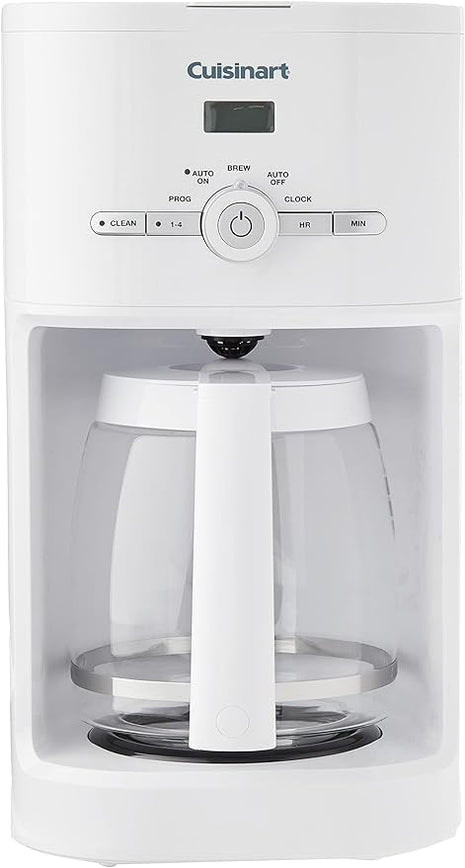 Cuisinart 12-Cup Classic Programmable Coffeemaker, White, 12-Cup, Programmable, DCC-1120NAS