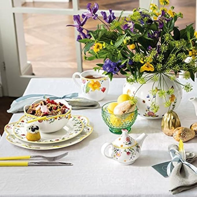 Villeroy & Boch Boston Colored Individual Bowl, Green, 4.5" Diamond Faceted Crystal