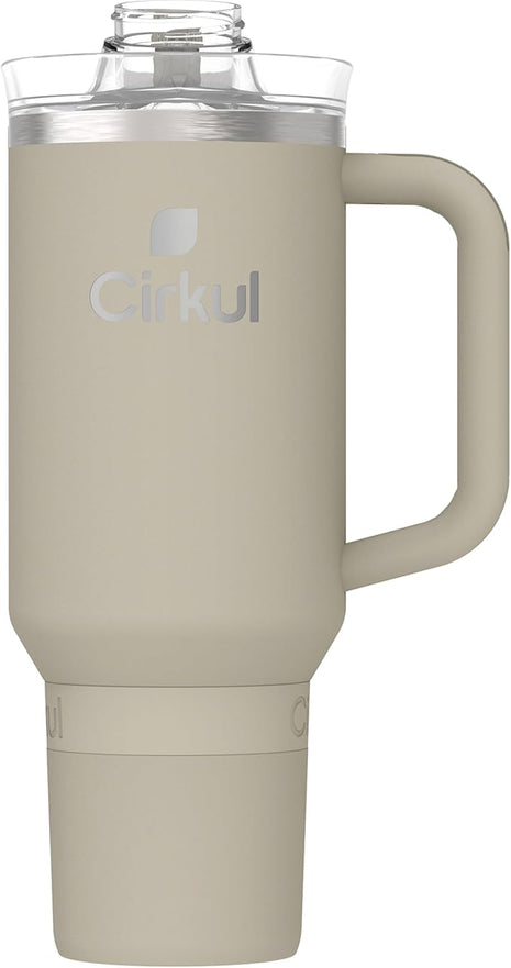 Cirkul 40oz. Ranger Stainless Steel Tumbler with Handle, All-Day StrawSip™, Double-Wall Insulated
